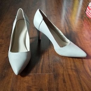 Calvin Klein nude heels